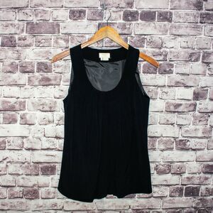 KATE SPADE NY Women's sleeveless Cami Blouse black Size XS